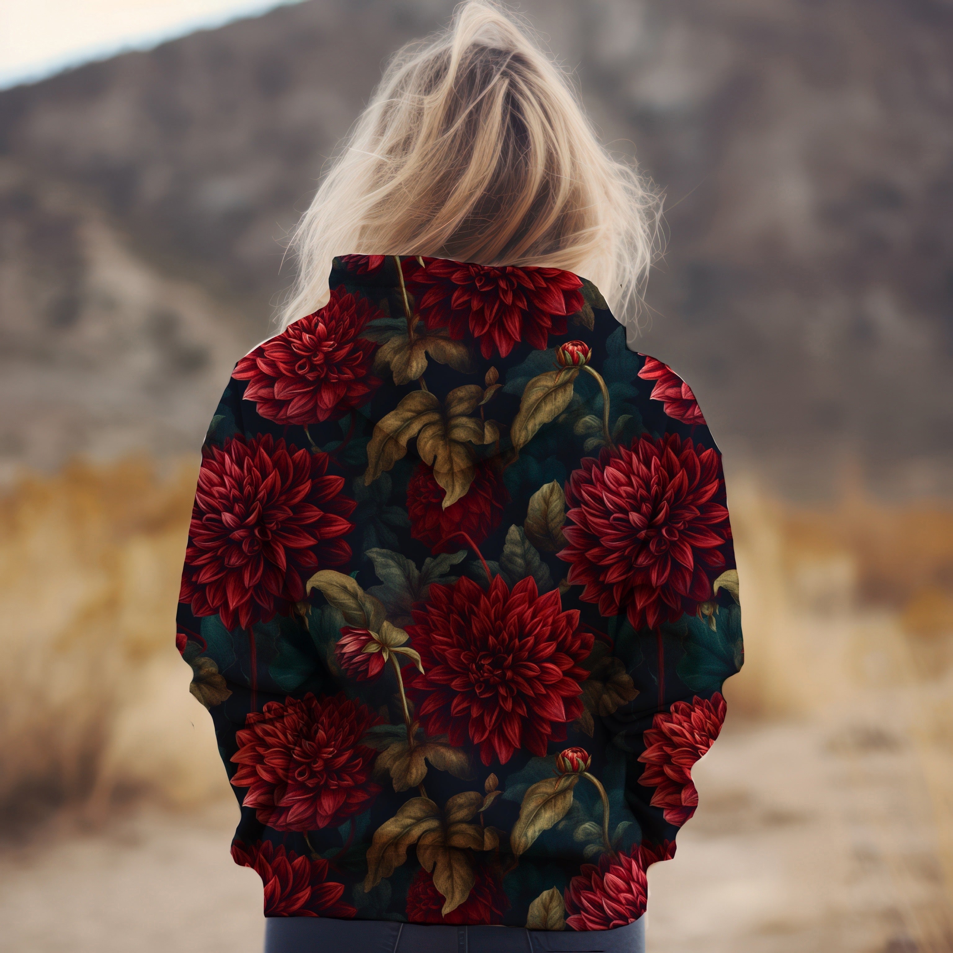 Rote Blumen Oktober Vorbestellung